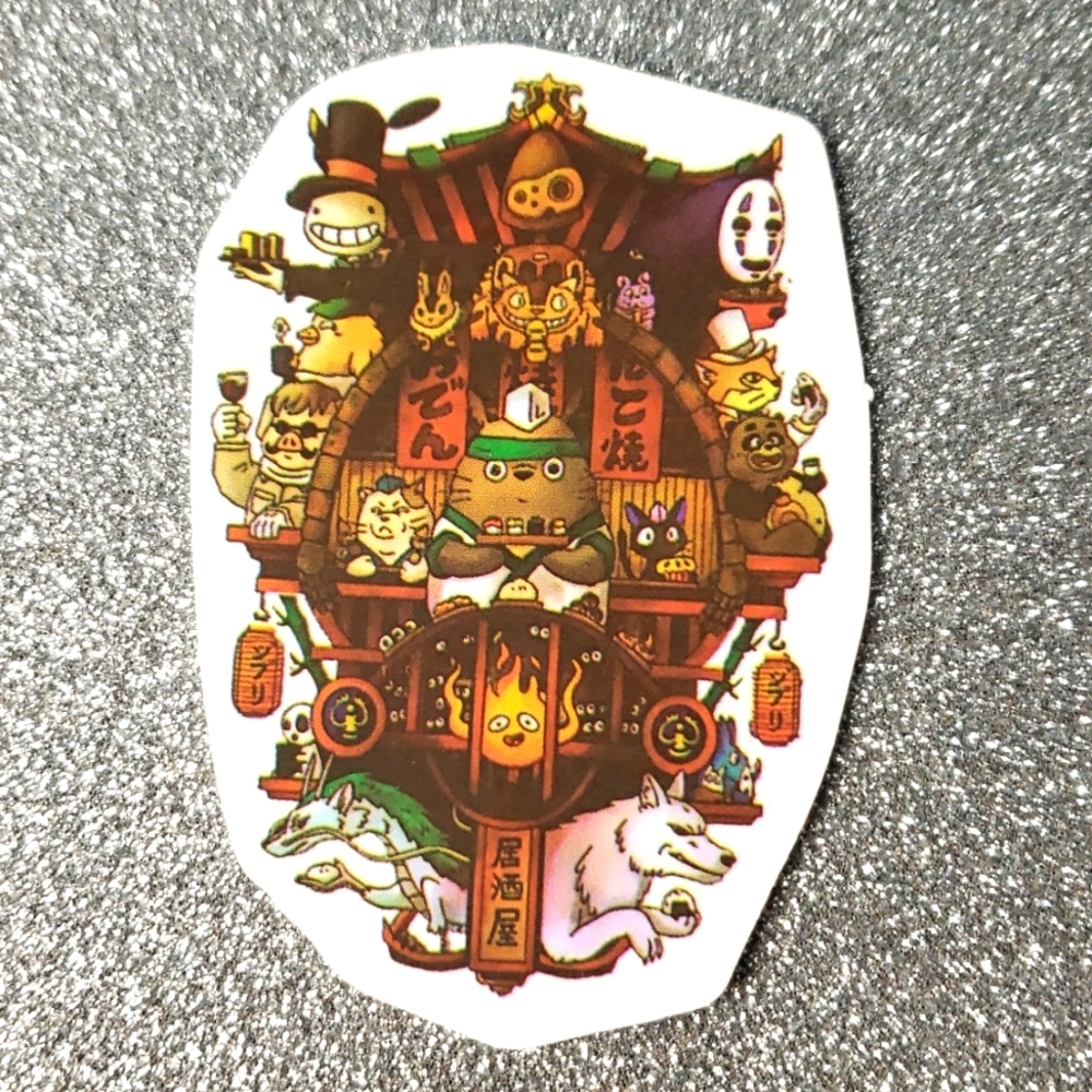 STUDIO GHIBLI waterproof Sticker
